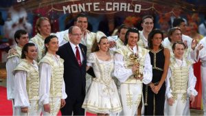 Monte Carlo - az Arany Bohóc Díj átvétele